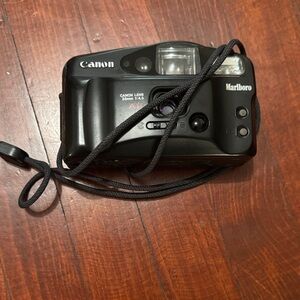 Canon Black Film Camera with Strap